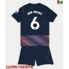 Tottenham Hotspur Jan Paul van Hecke #6 Borta Kläder Barn 2026-27 Kortärmad (+ Korta byxor)